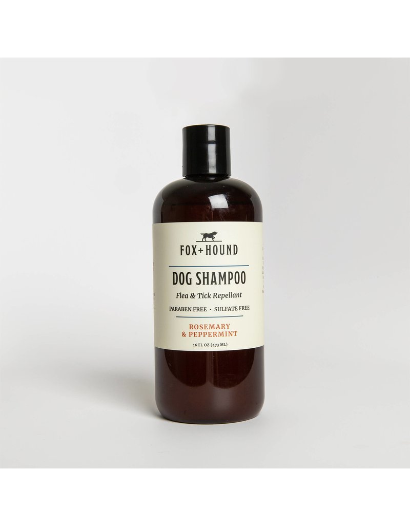 Fox + Hound Dog Shampoo +  Flea & Tick Repellant - Rosemary & Peppermint