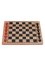 Wood Expressions Checkers - 14.5"