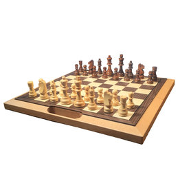 Wood Expressions Folding Chess Set | 16" Board