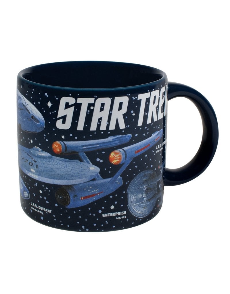 Unemployed Philosophers Guild Star Trek Starships Mug