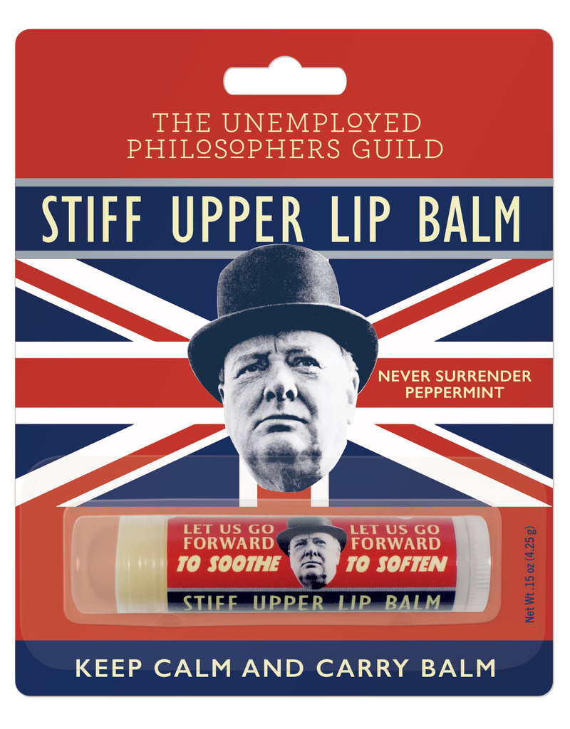 Unemployed Philosophers Guild Stiff Upper Lip Balm | Peppermint