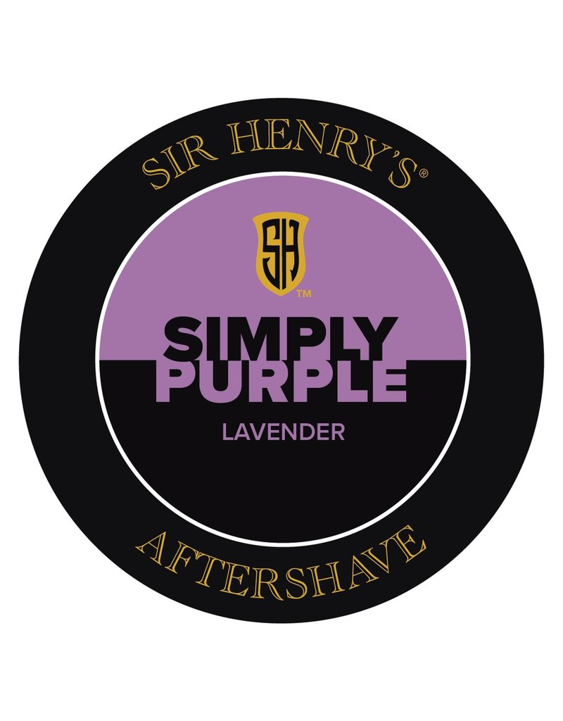 Sir Henry's Aftershave Splash - Simply Purple