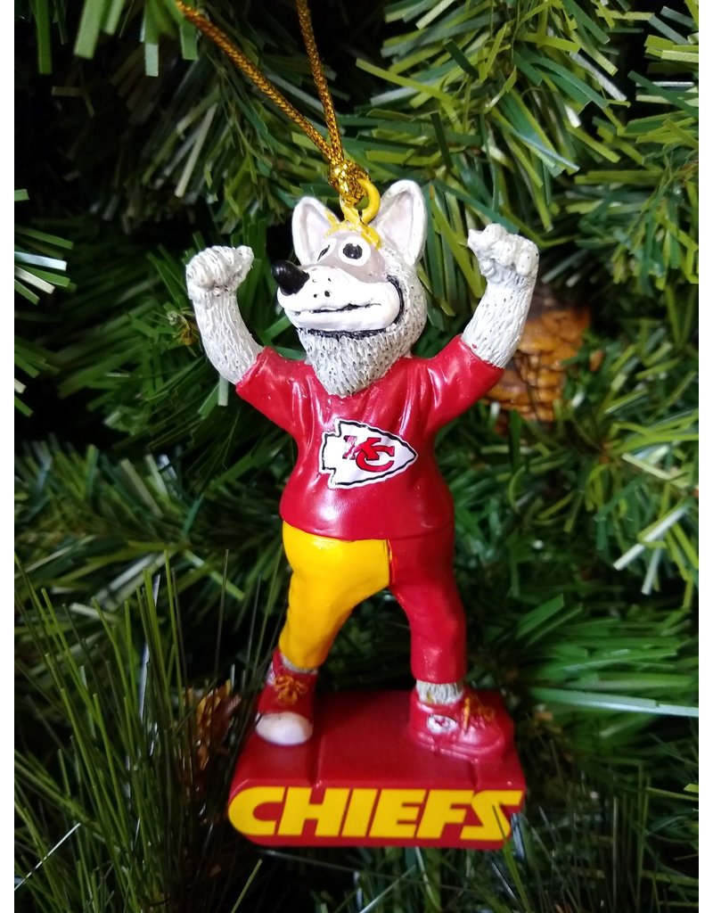 Mascot Statue Ornament - Kansas City Chiefs - Just For Him Gift Shop