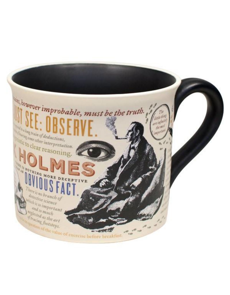 Unemployed Philosophers Guild Sherlock Holmes Mug