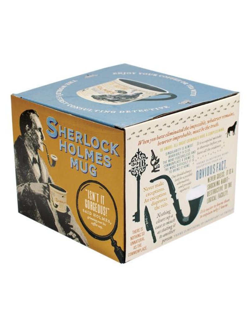 Unemployed Philosophers Guild Sherlock Holmes Mug