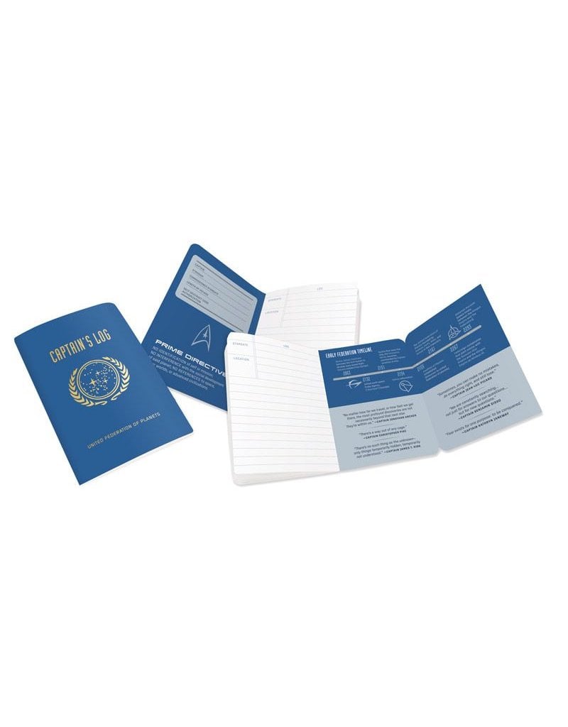 Unemployed Philosophers Guild Star Trek Captain's Log Notebook