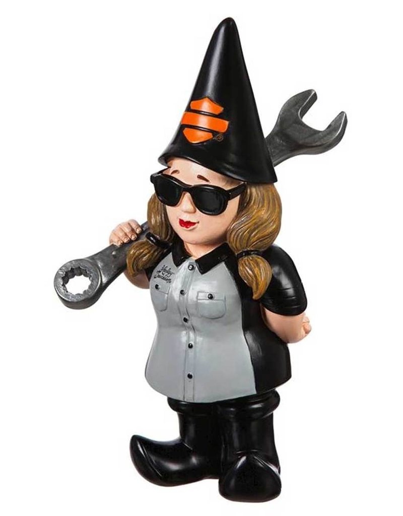 Harley-Davidson Garden Gnomette Mechanic