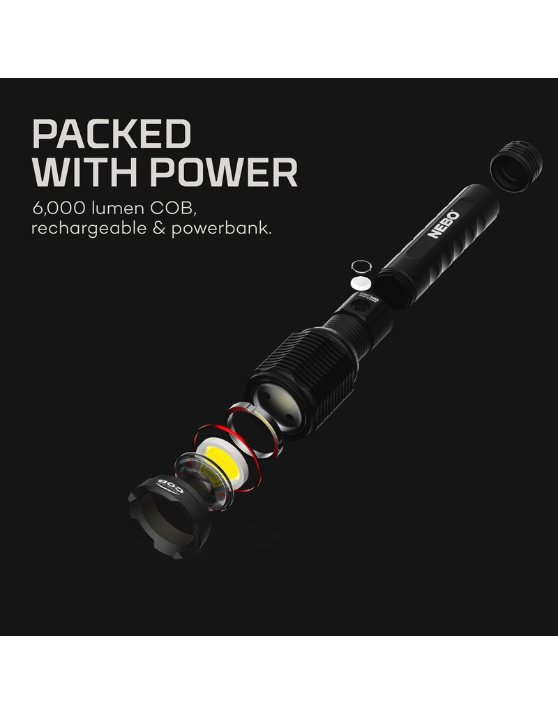 NEBO Nebo Redline 6K Rechargeable Flashlight