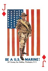 USA Posters of World Wars I & II Playing Cards