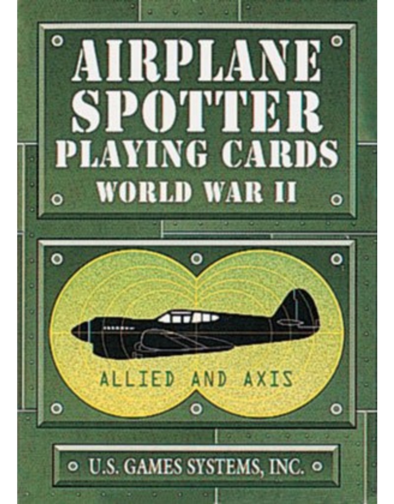 Airplane Spotter WWII Playing Cards