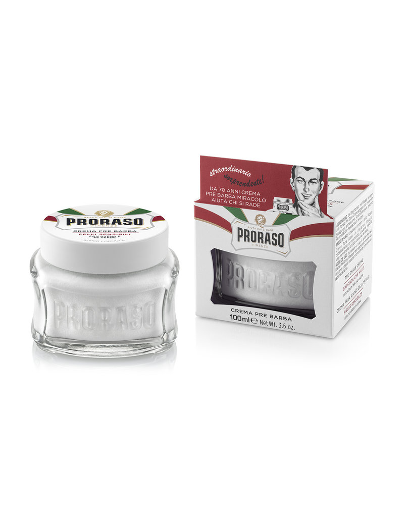 Proraso Proraso Pre-Shave Cream | White | Sensitive Skin