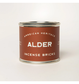 American Heritage Brand Incense Bricks - Alder