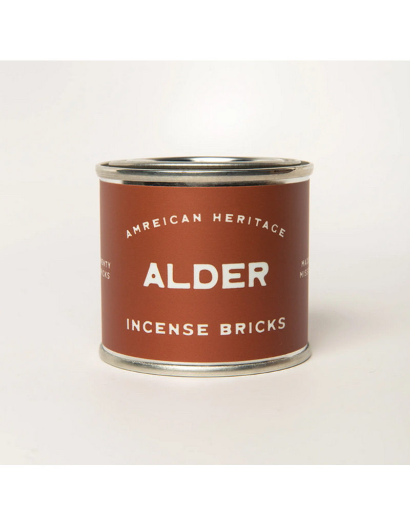 American Heritage Brand Incense Bricks - Alder