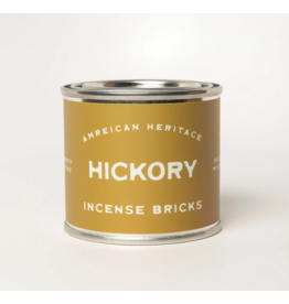American Heritage Brand Incense Bricks - Hickory
