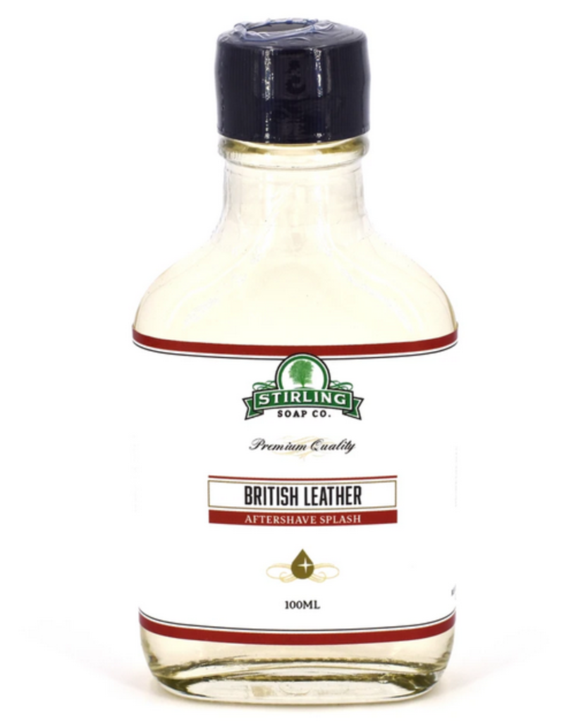Stirling Soap Co. Stirling Aftershave Splash - British Leather