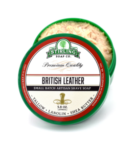 Stirling Soap Co. Stirling Shave Soap | British Leather