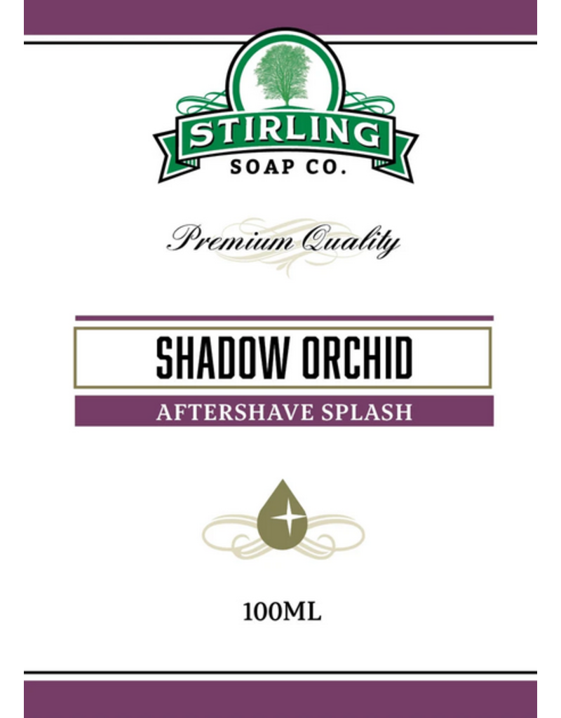 Stirling Soap Co. Stirling Aftershave Splash - Shadow Orchid