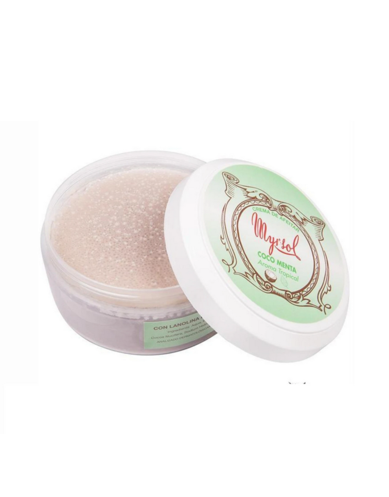 Myrsol Coconut and Mint Shaving Cream