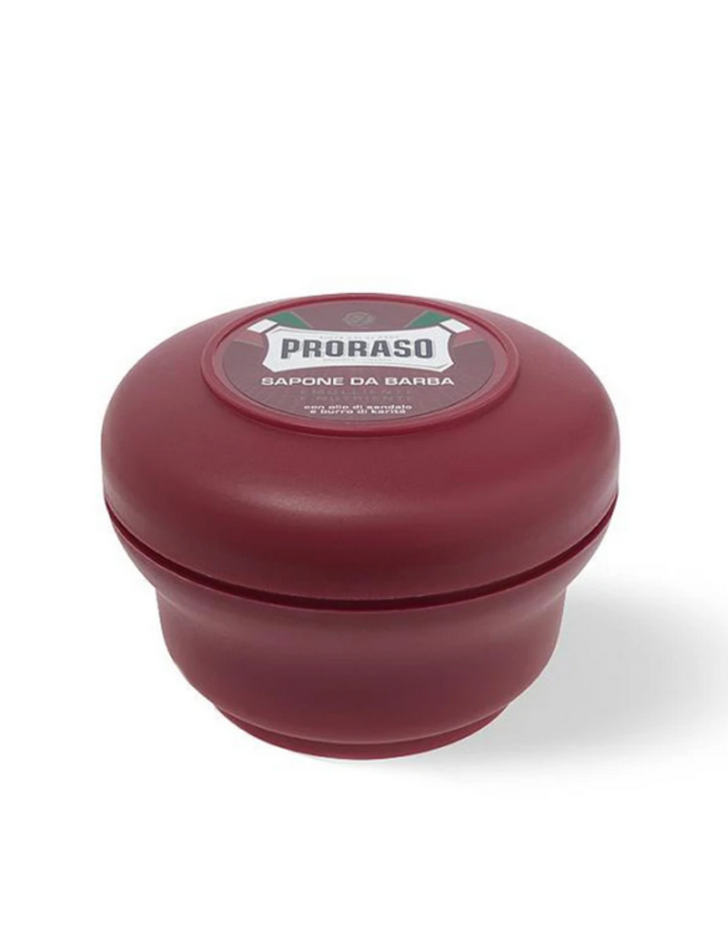 Proraso Proraso Shave Soap Jar | Red | Moisturising and Nourishing