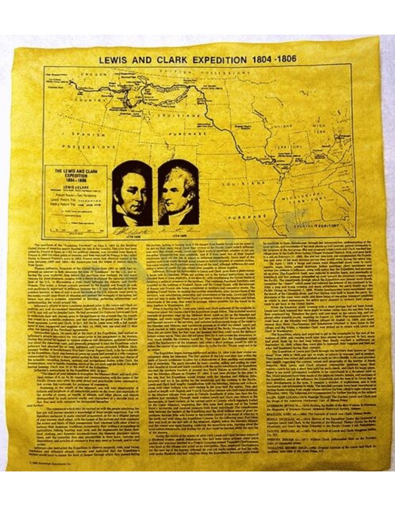 Channel Craft Lewis & Clark Expedition Document - Tube