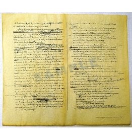 Channel Craft Jefferson's Rough Draft Declaration of Independence Document - Tube