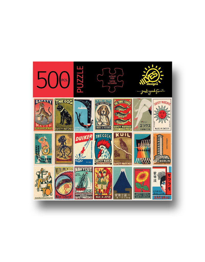 Gift Craft Puzzle - Matchbox 500 Pcs