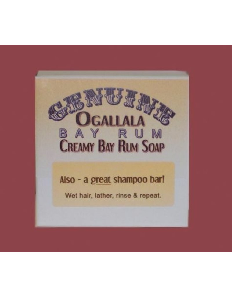 Ogallala Ogallala Soap & Shampoo Bar - Creamy Bay Rum, Limes & Peppercorns