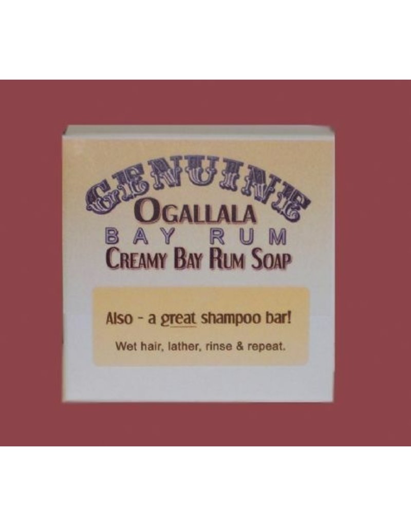 Ogallala Ogallala Soap & Shampoo Bar - Creamy Bay Rum, Sage & Cedar