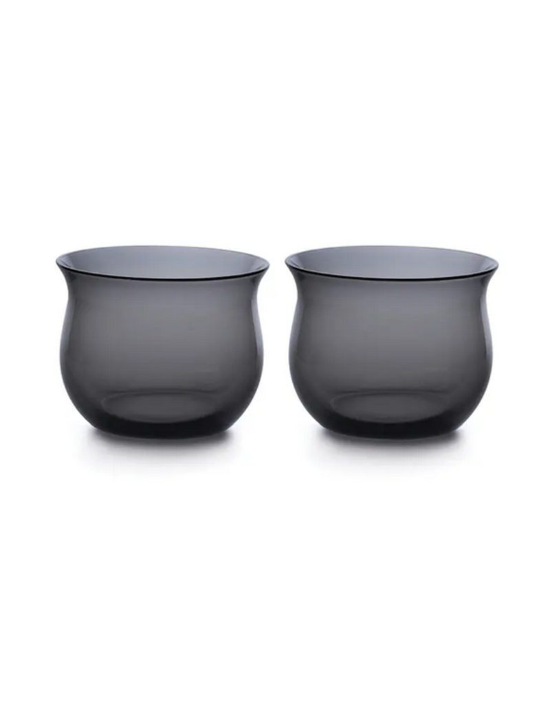 Teroforma Issi Tumblers Charcoal, Set of 2