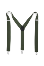 Ferrecci Ferrecci Suspenders - Hunter Green Vintage Style Wide