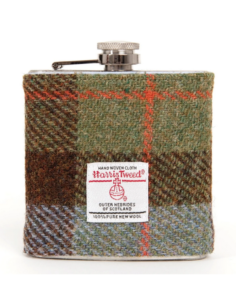 Harris Tweed Flask | 6 oz | Choose Design
