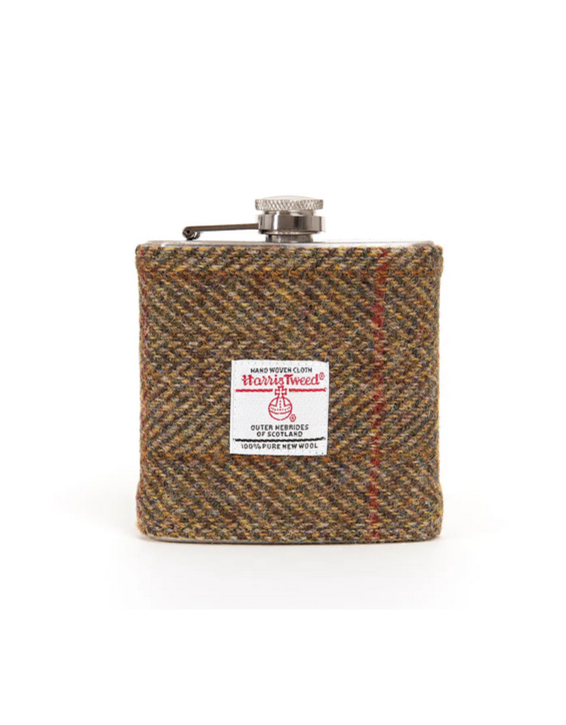 Harris Tweed Flask | 6 oz | Choose Design