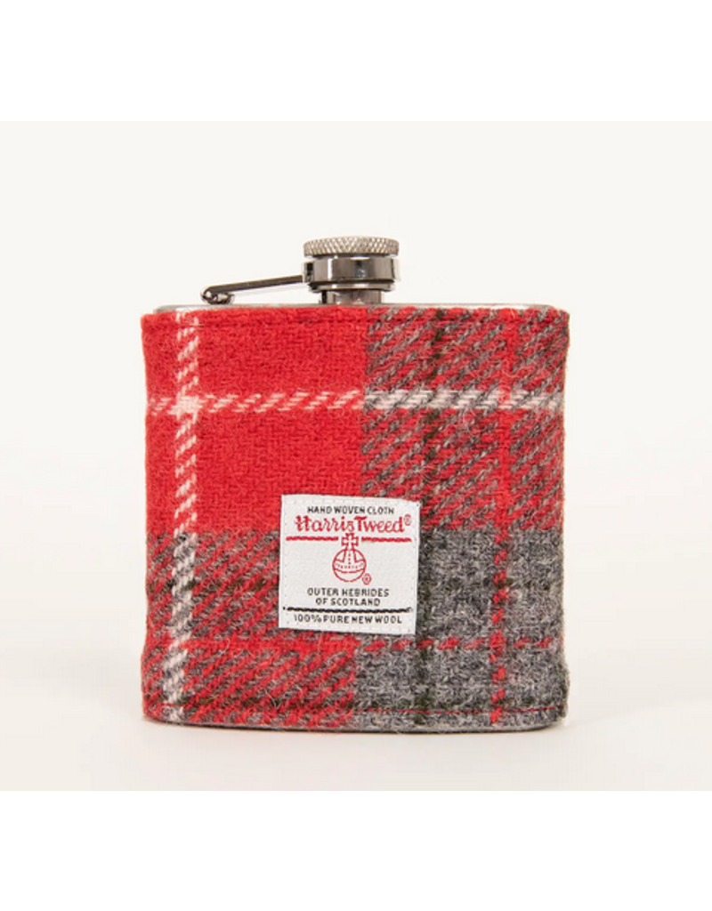 Harris Tweed Flask | 6 oz | Choose Design