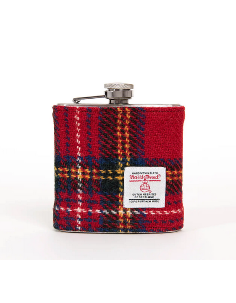 Harris Tweed Flask | 6 oz | Choose Design