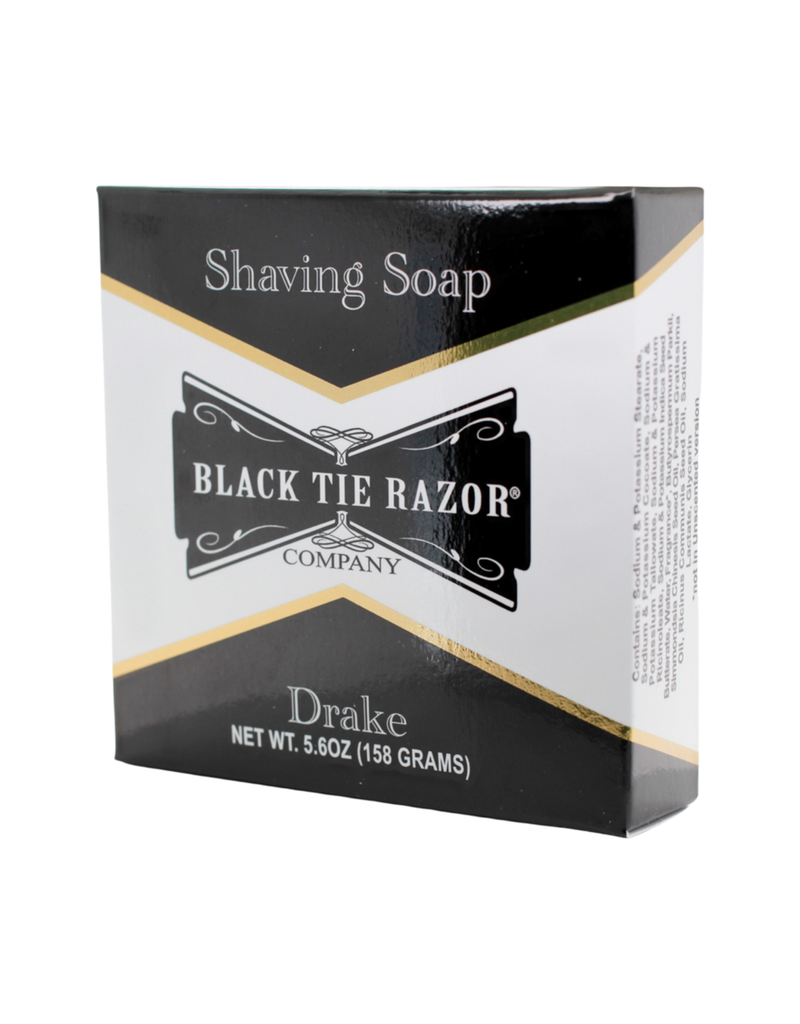 Black Tie Razor Co. Shaving Soap Puck - Drake