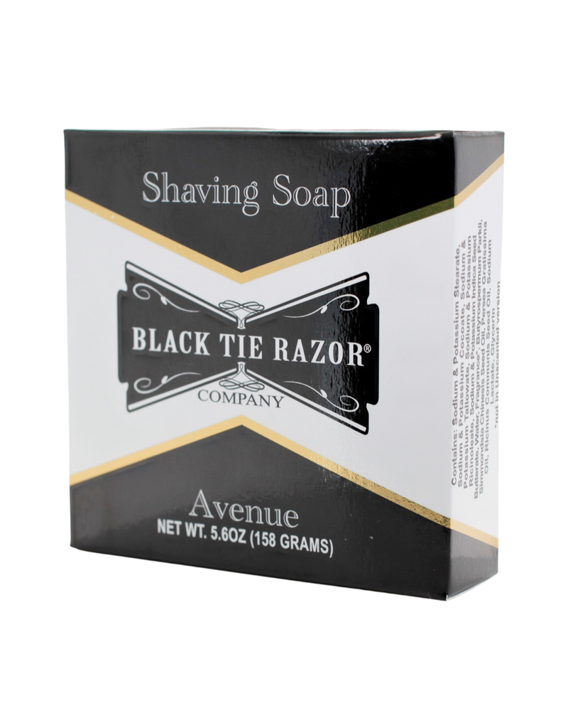 Black Tie Razor Co. Shaving Soap Puck - Avenue