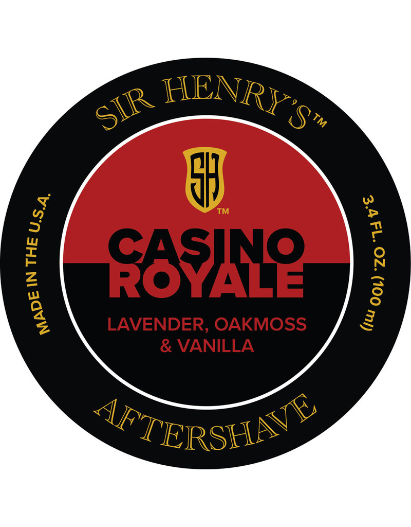 Sir Henry's Aftershave Splash - Casino Royale