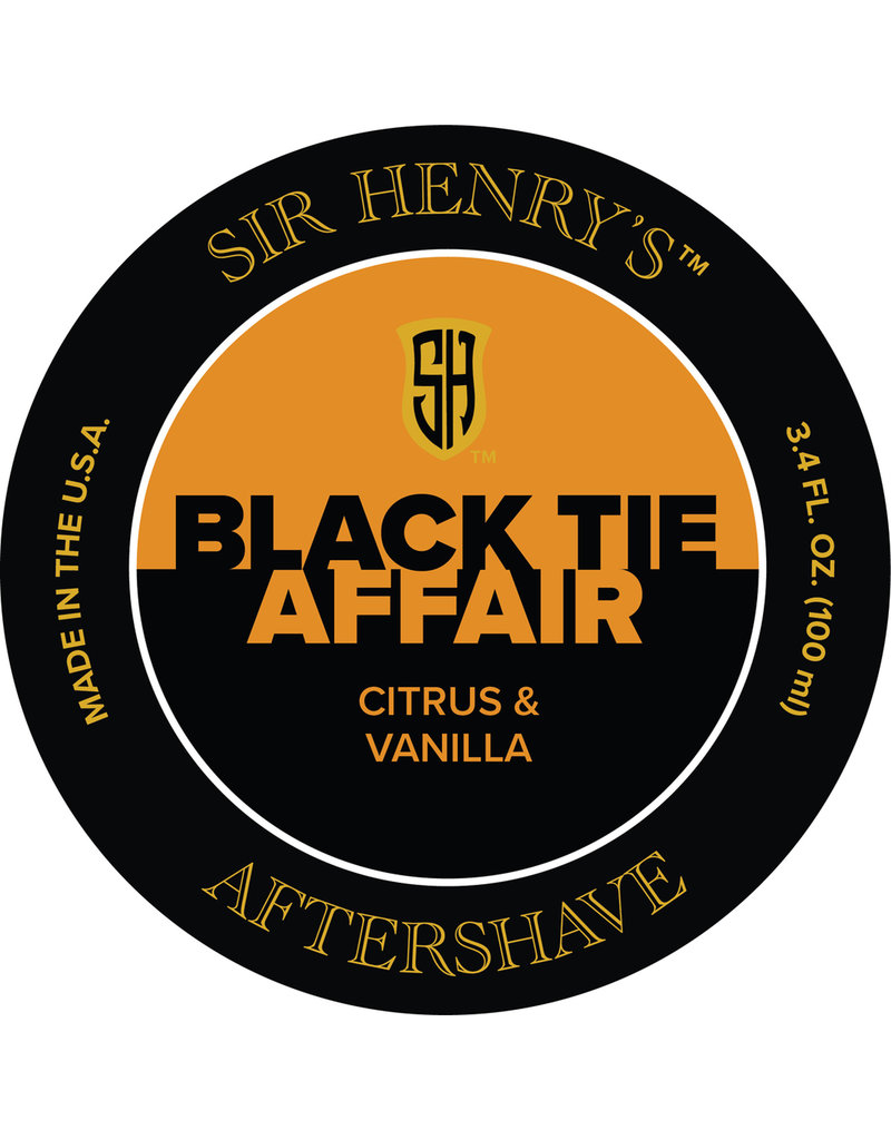Sir Henry's Aftershave Splash - Black Tie Affair