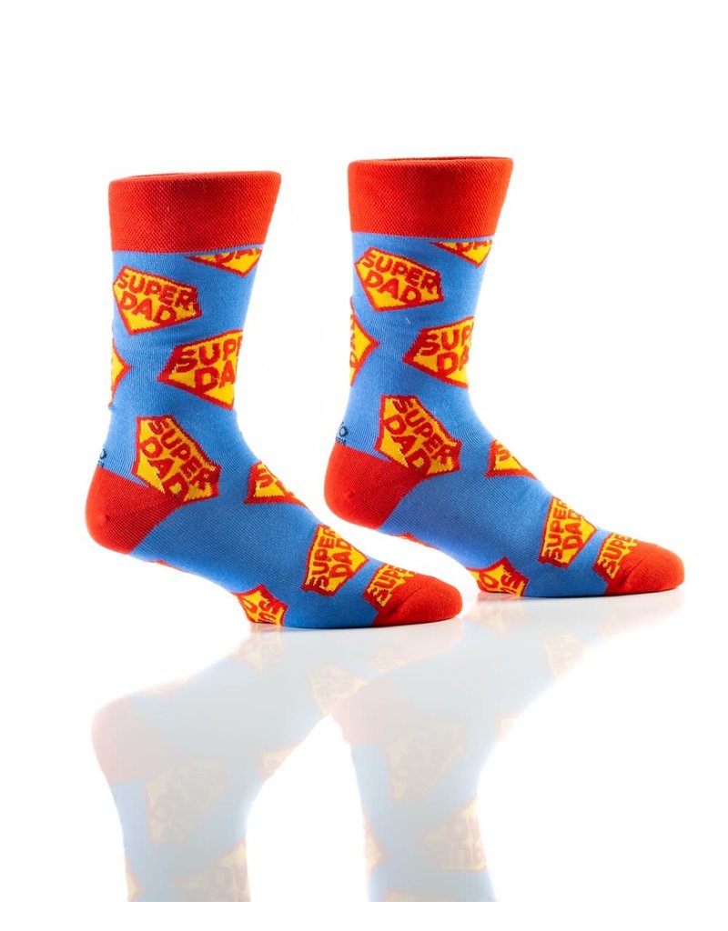 Yo Sox Super Dad (Red & Blue)