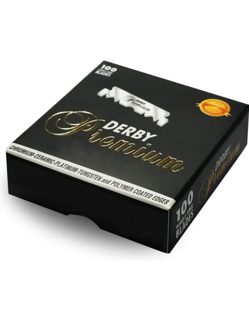 Derby Premium Single Edge Blades - 100 ct
