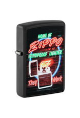 Zippo Retro Neon Design