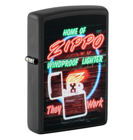 Zippo Retro Neon Design
