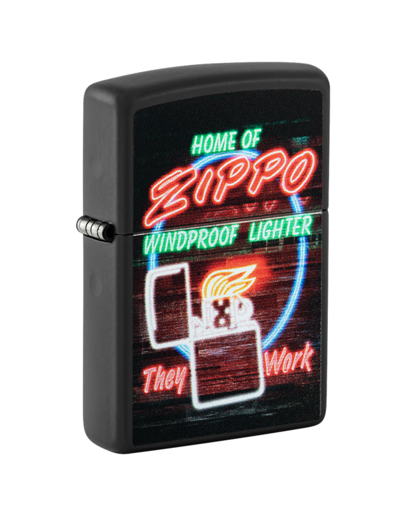 Zippo Retro Neon Design
