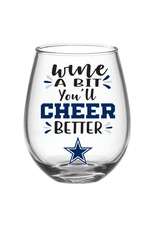 Stemless Wine Glass - Choose Your Team