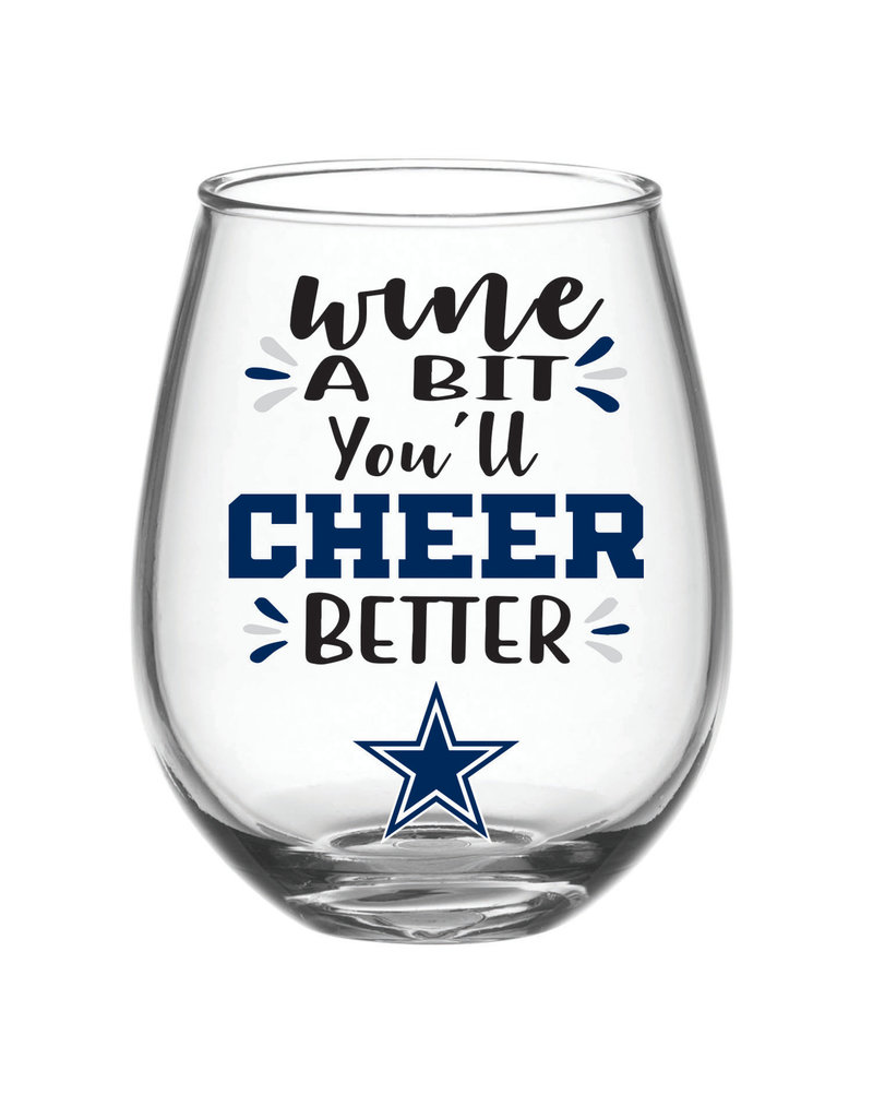Stemless Wine Glass - Choose Your Team