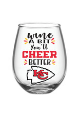 Stemless Wine Glass - Choose Your Team