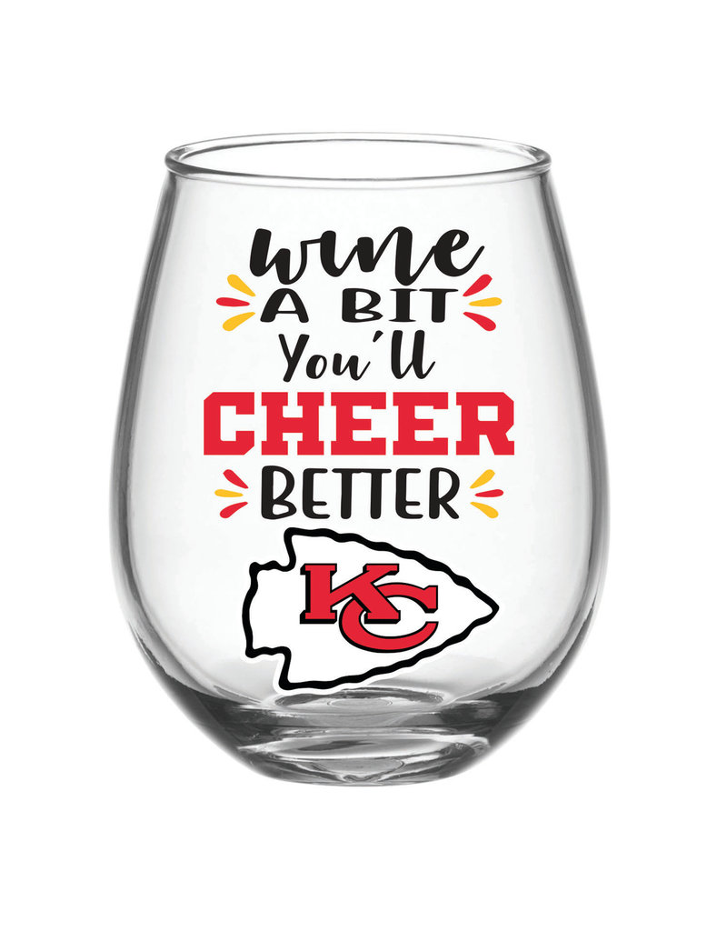 Stemless Wine Glass - Choose Your Team