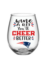 Stemless Wine Glass - Choose Your Team