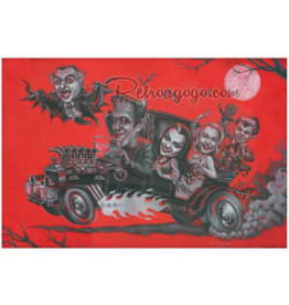 Doug P'gosh P'Gosh "Munsters Midnight Ride" Print