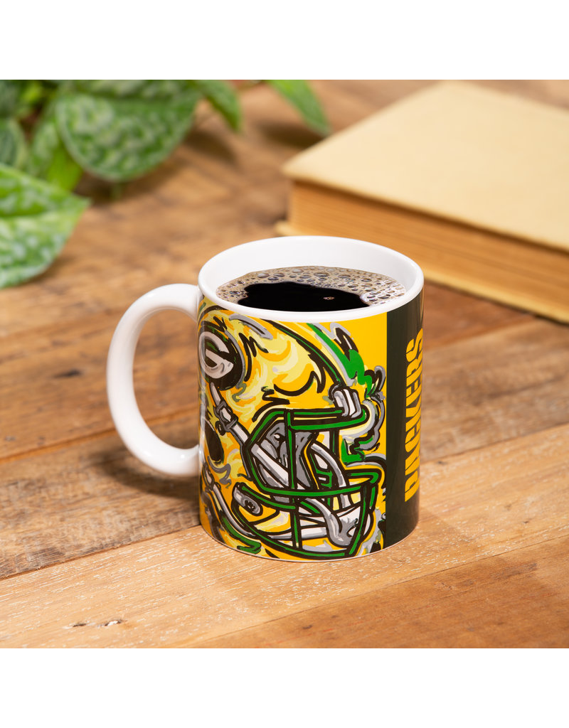 Green Bay Packers Mug - 11 oz - Just For Him Gift Shop